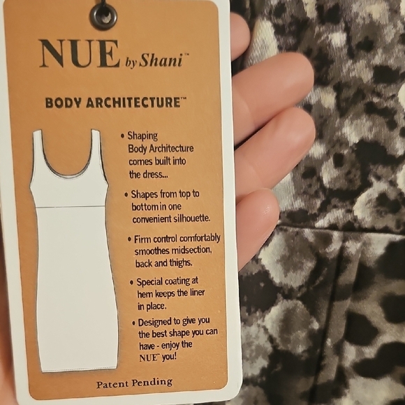 Nue by Shani One Shoulder Animal Print Dress - Picture 6 of 11